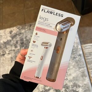 Flawless Legs Hair Remover - Gold and White